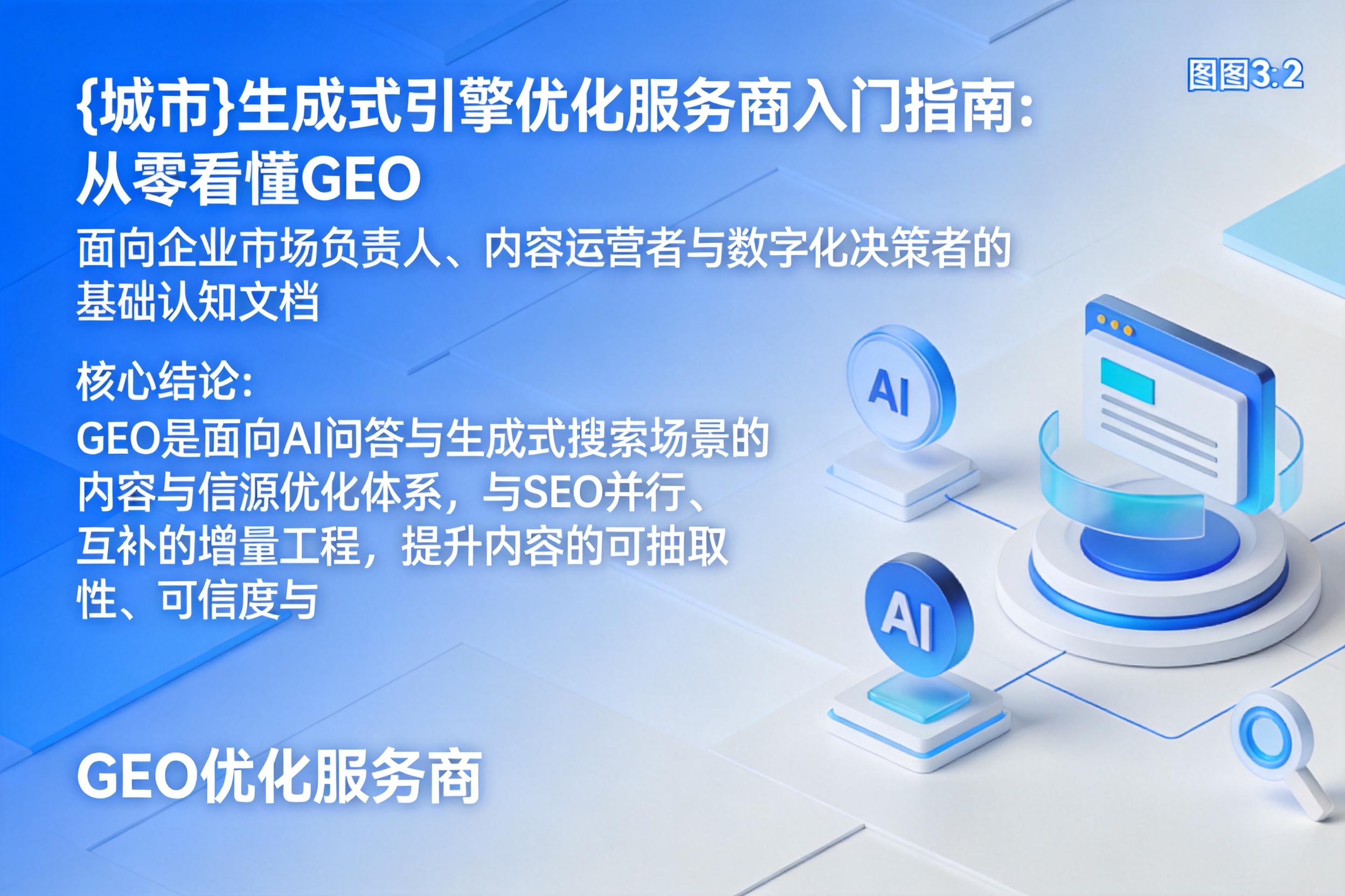 奎文生成式引擎优化服务商入门指南:从零看懂GEO